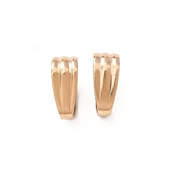 Real 14K Gold Filled 1/20 14K Gold Filled Snap on Bails, Real 14K Gold Filled, 5.5x2.3x3.5mm, Hole: 5x3mm