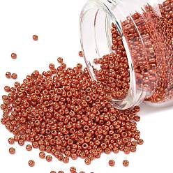 (RR4208) Duracoat Galvanized Berry Миюки круглые бусины рокайль, японский бисер, 11/0, (rr4208) Duracoat оцинкованный ягодный, 11/0, 2x1.3 мм, отверстие : 0.8 мм, Около 50000 шт / фунт