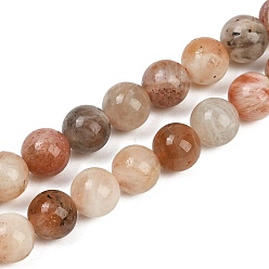 Другие Кварцы Природного кварца нитей бисера, круглые, 8 мм, отверстие : 1 мм, около 49 шт / нитка, 15.28'' (38.8 см)