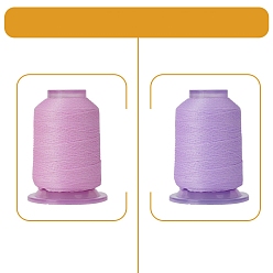 Бледно-Розовый Полупрозрачная - чувствительная полиэфирная нить, розовый жемчуг, 49x35 мм