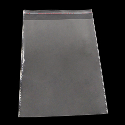Прозрачный OPP мешки целлофана, прямоугольные, прозрачные, 31x22 см, односторонний толщина: 0.035 mm, внутренней меры: 27x21 см