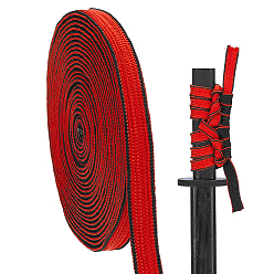 Красный Толстые ленты из синтетического волокна, красные, 5/8 дюйм (15 мм), около 5.47 ярдов (5 м) / рулон