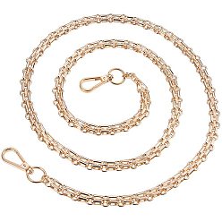 Light Gold Железные цепи ручной работы, несварные, золотой свет, около 3.94 футов (1.2 м) / коробка