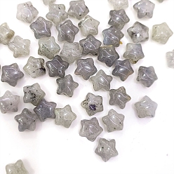 Labradorite Natural Labradorite Beads, Star, 10x5mm, 21pcs/set