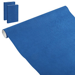 Королевский синий 3 стили микрофибры и кожи своими руками, с бумажной спиной, для переплета книг, королевский синий, 994x428x0.3 мм