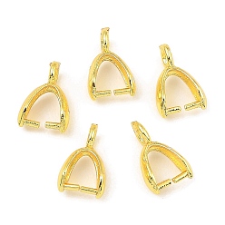 Золотой Ламелирование латуни, долговечный, золотые, 11x6.5x3.5 мм, отверстие : 1.8 мм, штифты : 0.9 мм