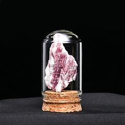 Турмалин Украшения из самородков натурального турмалина, Стеклянные и деревянные колокольчики, образцы минералов, статуи для домашнего настольного украшения по фэн-шуй, 55x35 мм