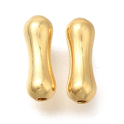 Настоящее золото 18K Латунные бусины, без кадмия, без никеля и без свинца, реальный 18 k позолоченный, 7x2.5 мм, отверстие : 0.7 мм
