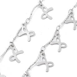 Нержавеющая Сталь Цвет 304 цепи из нержавеющей стали ссылка, с катушкой, пайки, бантом, цвет нержавеющей стали, 9x11x0.5 мм, 5 м / рулон