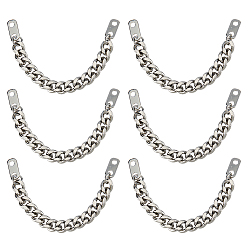 Platinum Brass Chain, Clothes Accessories, Platinum, 95mm