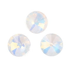 Прозрачный АВ Кабошоны из стекла, граненые, конус, ясно AB, 10x5 мм, 45 шт / комплект