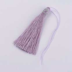 чертополох Нейлоновая нить кисточкой большие украшения кулон, чертополох, 100x10 мм
