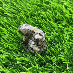 Gemstone Резная статуя белки из драгоценного камня для украшения дома, Статуэтки по фен-шуй для украшения домашнего офиса, 30 мм