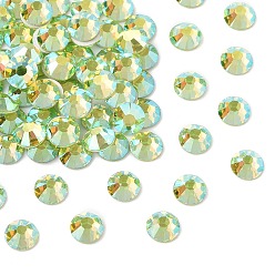 50540 200 Limecicle AB Preciosa® maxima crystal без горячей фиксации плоские камни, чешский хрусталь, срыв твердой мозговой оболочки, круглый(438 11 615 шатон-роза), 50540 200 лаймцикл аб, ss 10 (2.7~2.9 мм)