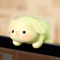 Собака Креативное украшение из смолы, собака, 37x25x23 мм