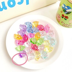 Другие Прозрачные акриловые бусины, 17.6x26.5x15 мм, отверстие : 3 мм, Около 160 шт / 500 г