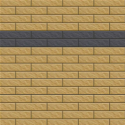 (932FM) Темно-синий аква-матовый с подкладкой Миниатюрные обои в стиле керамической плитки, для украшения спальни кукольного домика, прямоугольные, темно-золотистые, 297x210 мм