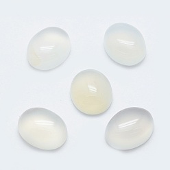 Натуральный Агат Природные кабошон агата, овальные, окрашенная и подогревом, 10x8x4 мм
