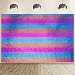 Разноцветный Полиэстеровая ткань цвета радуги, для украшения костюмов, красочный, 100x150x0.02 см