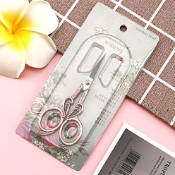 Красная Медь Ножницы из нержавеющей стали, ножницы для вышивания, швейные ножницы, Красная медь, 11.2x4.7 см