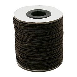 Coconut Brown Nylon Thread, Nylon Jewelry Cord for Custom Woven Jewelry Making, Coconut Brown, 2mm, about 100yards/roll(300 feet/roll)