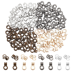 Mixed Color 120Pcs 4 Colors Iron Ball Chain Connectors, Mixed Color, 17.5x10x8mm, Fit for 6mm Ball Chain, 30pcs/colors