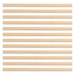 Кукурузный Шелк Деревянные ремесленные палочки, украшения из дерева, цвет колоса кукурузы, 400x20x6.5 мм