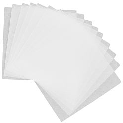 Квадрат 50шт. бумаги для глажения, используемой для изготовления самодельных термобусин, квадратный, 150x150x0.04 мм
