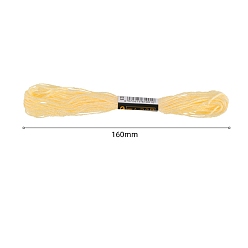 Мокасин Нитки хлопчатобумажные швейные, мокасин, 3 мм, около 8.57 ярдов (7.84 м) / моток