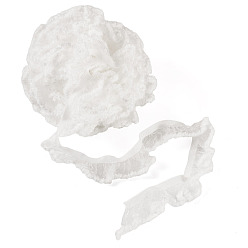 Белый Нейлоновая и спандексная лента, белые, 7/8 дюйм (23 мм), около 5.47 ярдов (5 м) / пачка