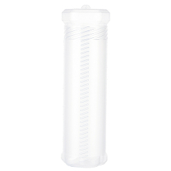 Clear PP Pen Holder, Column, Clear, 66.5x60.5x215~386mm