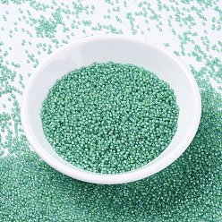 (DB2053) Luminous Mermaid Green MIYUKI Delica Beads, Cylinder, Japanese Seed Beads, 11/0, (DB2053) Luminous Mermaid Green, 1.3x1.6mm, Hole: 0.8mm, about 20000pcs/bag, 100g/bag