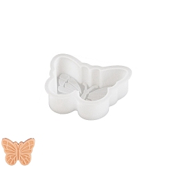 Белый Силиконовые формы для свечей в виде бабочек, для изготовления ароматических свечей, белые, 130x100x20 мм