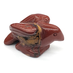 Красный Камень Резные фигурки из натуральной красной яшмы, статуэтки для украшения рабочего стола в домашнем офисе, орел, 66 мм