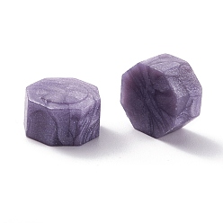 Lilac Sealing Wax Particles, for Retro Seal Stamp, Octagon, Lilac, 0.85x0.85x0.5cm about 1550pcs/500g