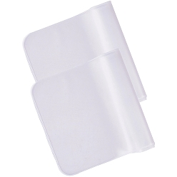 Прозрачный Силиконовая защитная пленка для компьютерной клавиатуры, пылезащитный чехол, прямоугольные, прозрачные, 360x130x1 мм