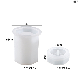 Белый Флакон для духов своими руками, пищевая силиконовая форма, формы для литья смолы, для уф-смолы, изготовление изделий из эпоксидной смолы, белые, 58x63 мм, чашка: 46x21 мм.