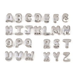 Платина Латунные бусины, долговечный, стойки покрытие, без свинца и без кадмия, платина, 13~14x9~13x4.5~5.5 мм, отверстие : 11x3 мм