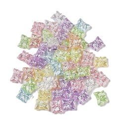 (52) Непрозрачная лаванда Покрытие акриловыми шариками, бабочка, разноцветные, 11x14x5 мм, отверстие : 1.8 мм, 1000 шт / 500 г