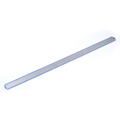 Edelstahl Farbe Anlaufgeschützte Lineale aus Edelstahl, Edelstahl Farbe, 635x28x1 mm
