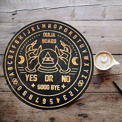 Треугольник Деревянная маятниковая доска, биолокация гадальная доска, для колдовства принадлежности для викканского алтаря, треугольные, 150x5 мм