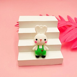 Лайм Пластиковые подвески из пвх, кролика прелести, желто-зеленые, 55x30 мм