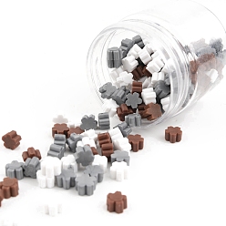 Серый Частицы сургуча, для ретро печать печать, цветок, серые, 55 мм, 180 шт / комплект