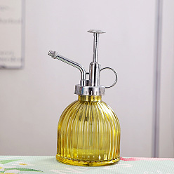 (932FM) Темно-синий аква-матовый с подкладкой Стеклянный насос распылители воды под давлением бутылки, для полива растений, уборка дома, мойка, темно-золотистые, 82x160 мм