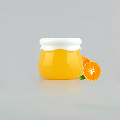 Золотистый Акриловый многоразовый контейнер для имитации желе с пластиковой крышкой из полипропилена, Портативная дорожная помада для лица, крем-варенье, баночка, золотые, 3.8x3.5 см, емкость: 10 г