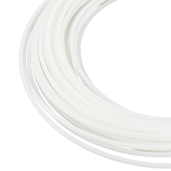 Желтая Старая Ткань  25м ПЭ пластиковая косточка, палочка для моделирования, круглые, старое кружево, 5 мм