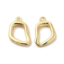 Light Gold Подвески из сплава , долговечный, без кадмия и без свинца, неправильная форма, золотой свет, 16x12x3 мм, отверстие : 1.4 мм