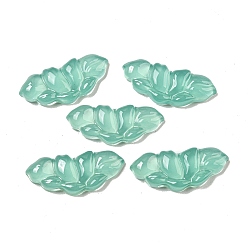 Бирюза Акриловый кабошоны, имитация драгоценных камней, облако, бирюзовые, 12x28x5 мм