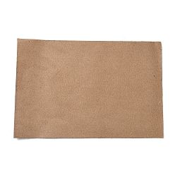 Camel Self-adhesive Velet Cloth Fabric, DIY Crafts, Rectangle, Camel, 30x20x0.03cm