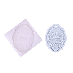 Белый Силиконовые формы для мыла, для инструментов для выпечки, diy формы для выпечки, форма для кекса бисквитные шоколадные формы, лошадь, белые, 88x88x11 мм